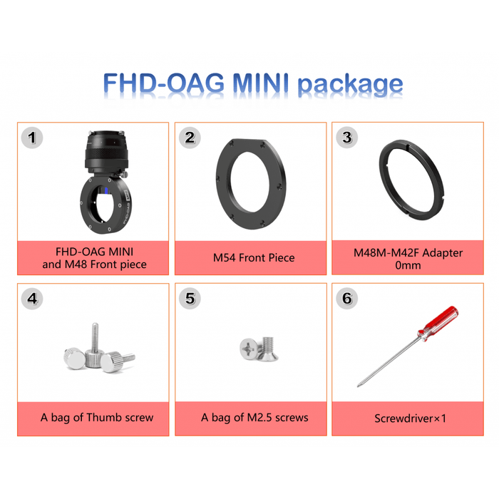 Player One FHD-OAG Mini (OAG-MINI) - Astronomy Plus