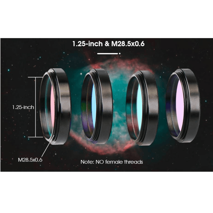 SVBONY 1.25''/2'' LRGB Filters Kit for Astronomy Photography (F9170A - F9170B) - Astronomy Plus