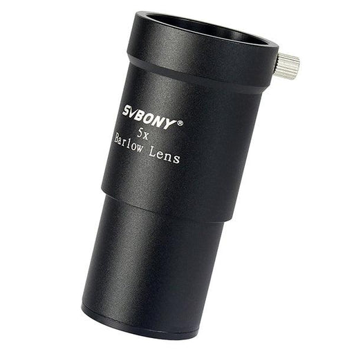 SVBONY 1.25" 5X Barlow Lens (F9102A) - Astronomy Plus