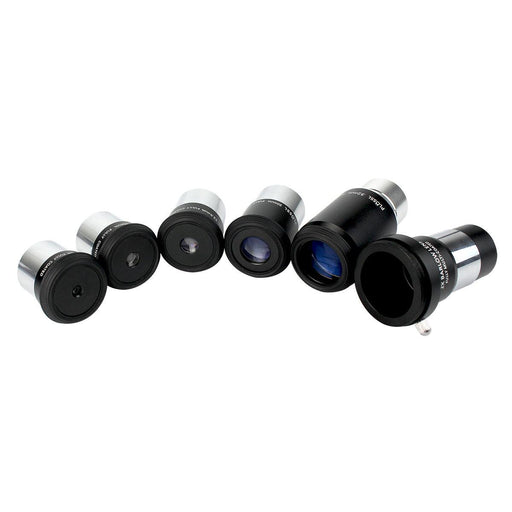 SVBONY 1.25" Plossl Eyepieces and Barlow Lens Kit (W2193A) - Astronomy Plus