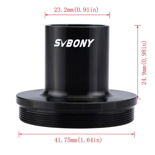 SVBONY 23.2mm T Ring Lens Mount Set for DSLR (F9126A) - Astronomy Plus