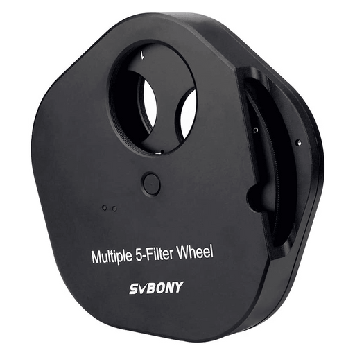 SVBONY SV133 Filters Wheel 1.25'' Multiple 5-Position (W9103A) - Astronomy Plus