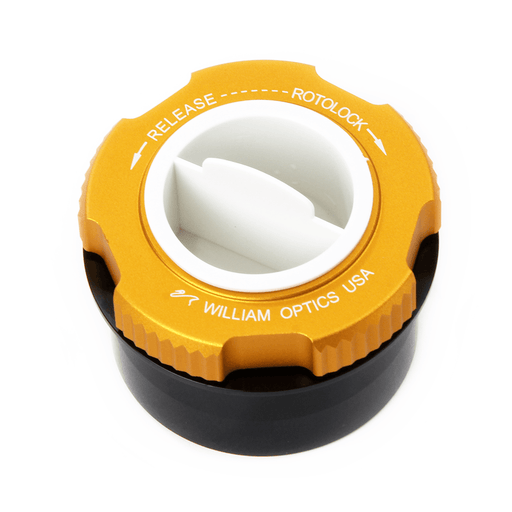 William Optics 2" to 1.25" RotoLock Eyepiece Adapter - Gold (F-ROTO-A2-125GDII) - Astronomy Plus