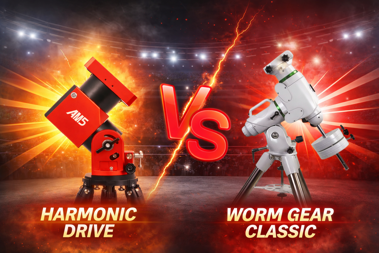 HARMONIC DRIVE VS GEAR CLASSIC MOUNT
