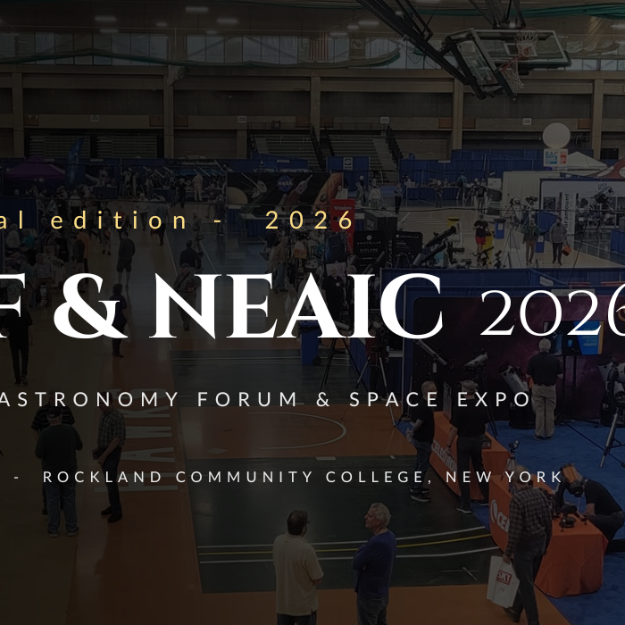 NEAF 2026 – The World's Biggest Astronomy Show, and We'll Be There!