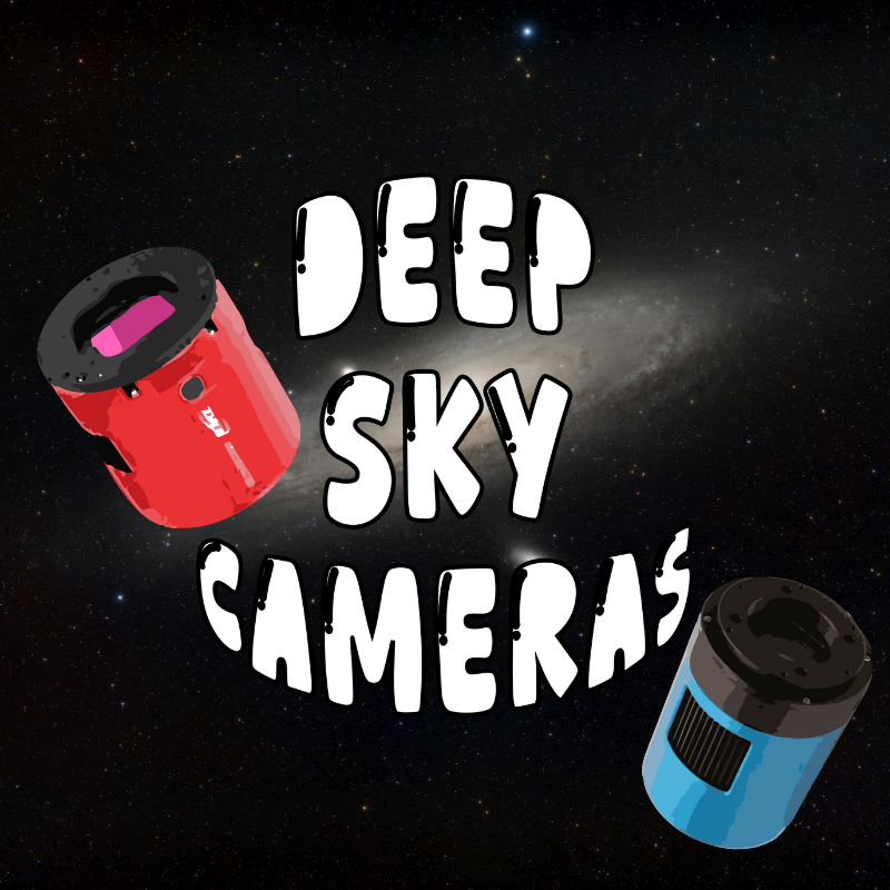 Deep sky cameras for astrophotography