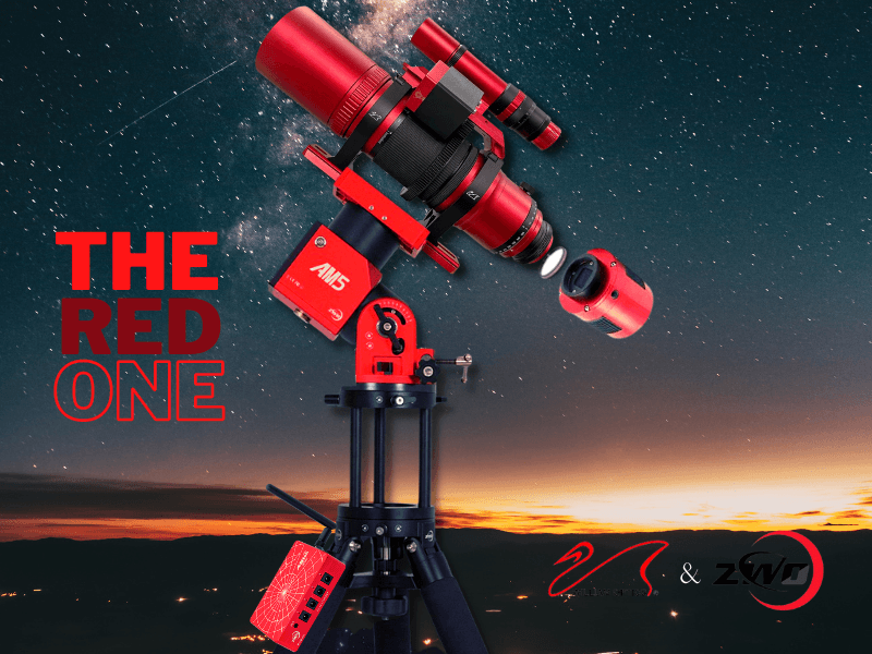 The red Astrophotography Set up - Astronomy Plus