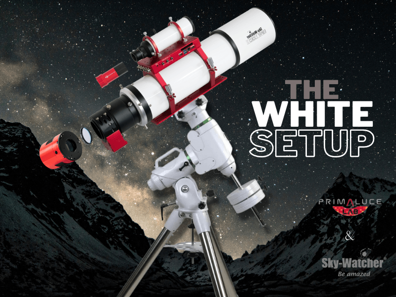 The White Astrophotography setup - Astronomy Plus
