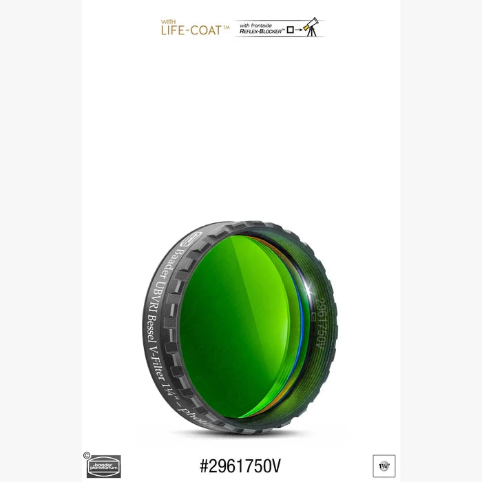 Baader UBVRI Bessel Filters V-Filter – Photometric