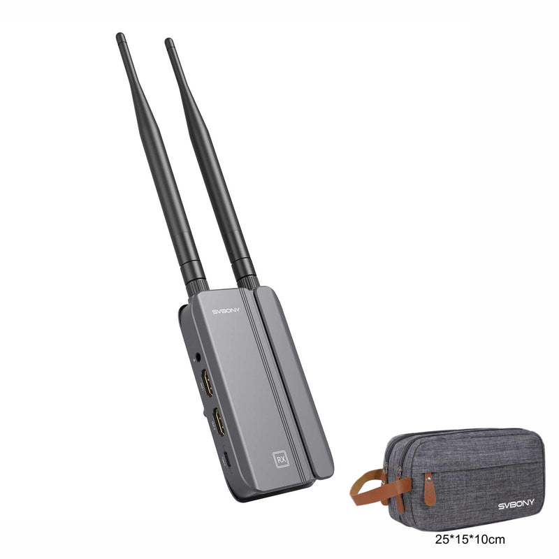 SVBONY Système de transmission vidéo sans fil TransAir3, latence de 0,06 s, émetteur/extendeur HD 1080p