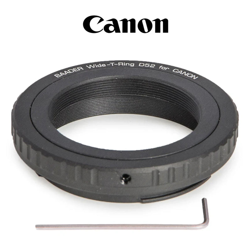 Baader Wide-T-Ring Canon EOS with D52i to T-2 and S52 (TRING-CW)