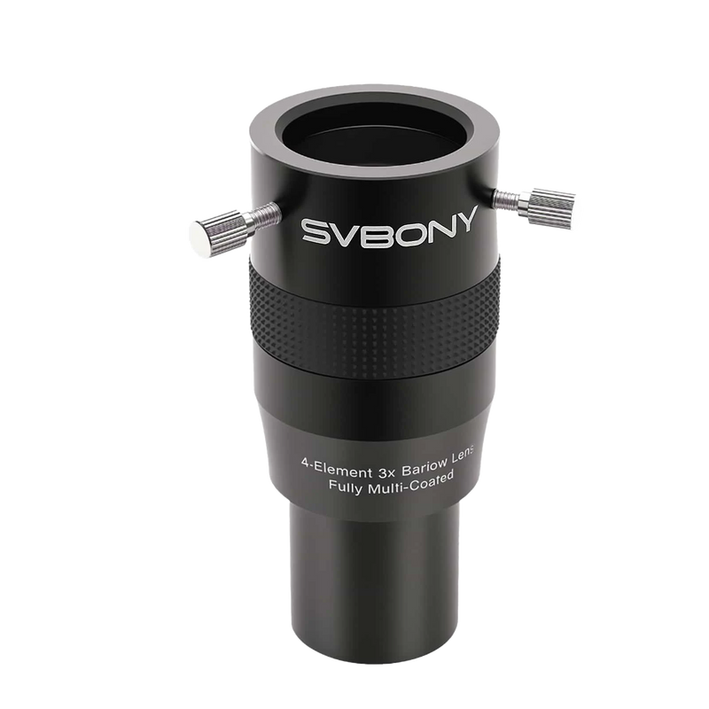 SVBONY SV216 Barlow Lens 1.25inch 3X 4-Element (W9168B)