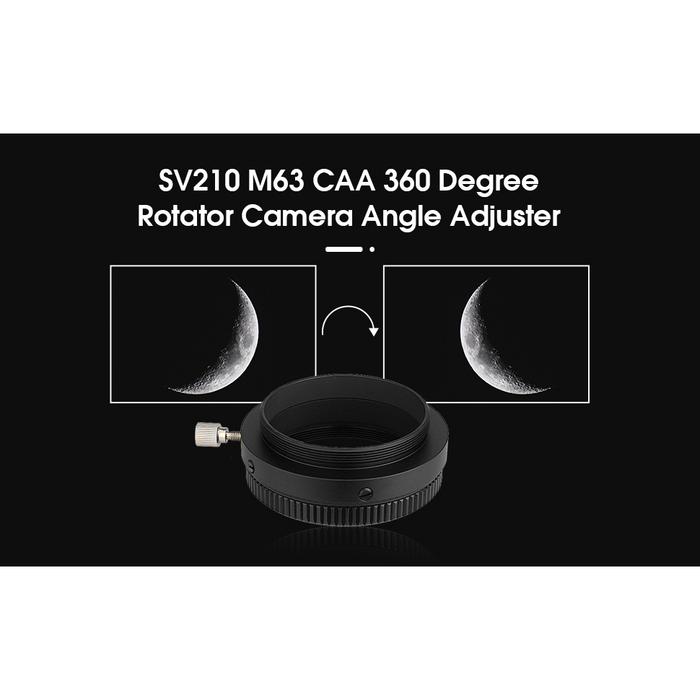 SVBONY M63 CAA Ajusteur d'angle de caméra à rotation de 360 ​​degrés (W9162A)