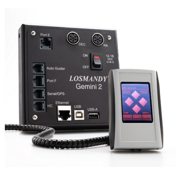 Losmandy Gemini 2 - Control unit & Hand controller (GEMINI-2-UPGRADE)