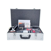 Portable solar telescope kit in a silver carrying case with eyepiece and accessories