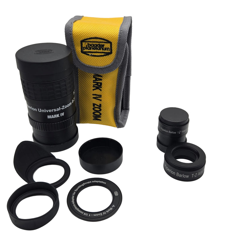 Baader Hyperion Universal Zoom Mark IV 8-24mm 68° avec Barlow 2.25x - USAGÉ (HYP-ZMBAR-U)