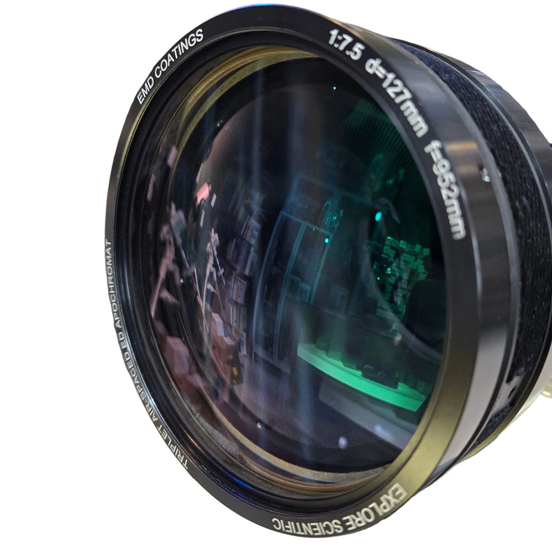 Explore Scientific Carbon Fiber 127 ED Triplet sur monture AZ-4 et trépied - D'OCCASION (ED127-U)