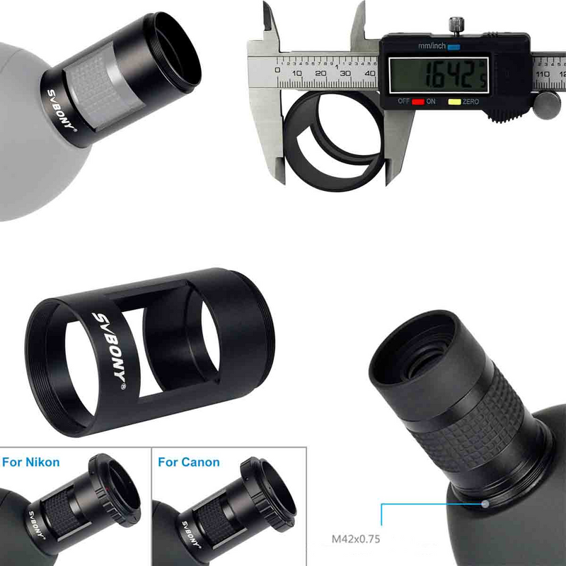SVBONY Extension Tube for Spotting Scope (F9110A)