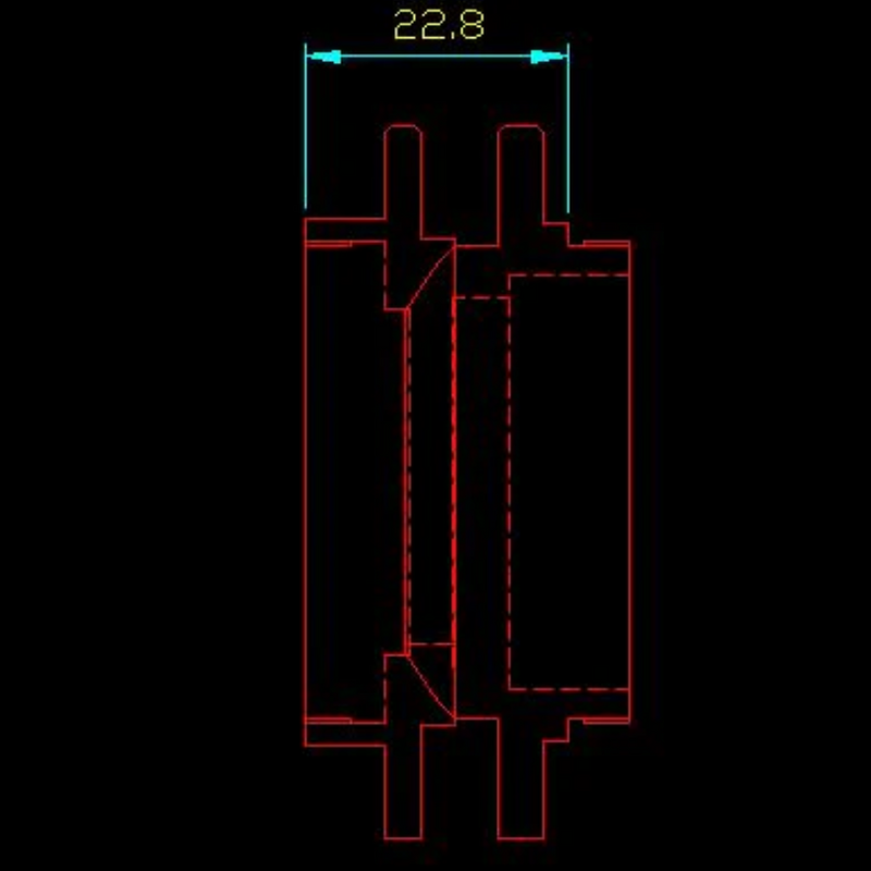 Adaptateur d'inclinaison Rowan Astronomy T-Femelle vers T-Mâle