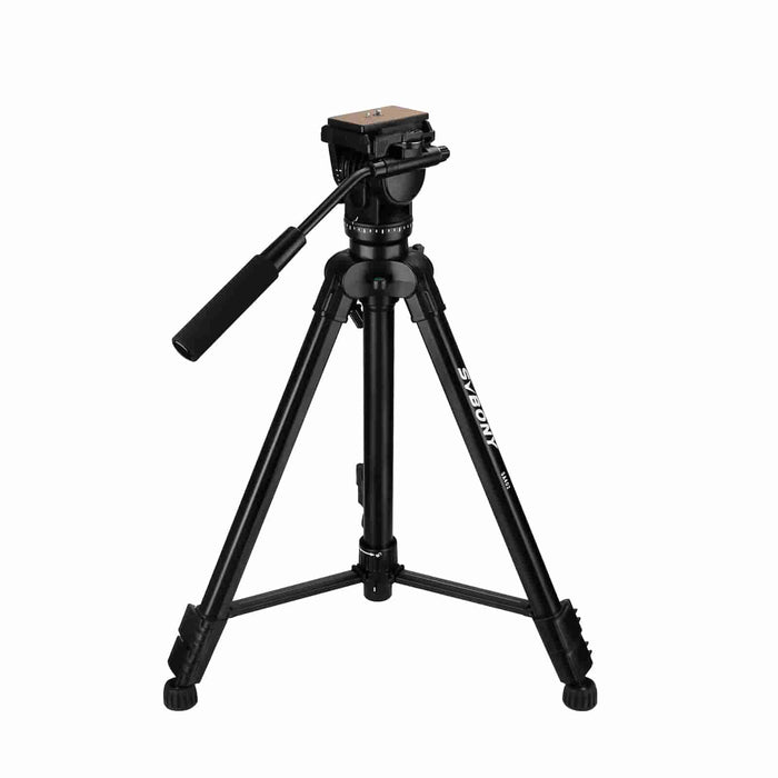 SVBONY Hydraulic Gimbal Aluminum Alloy Travel Tripod (W9159A)