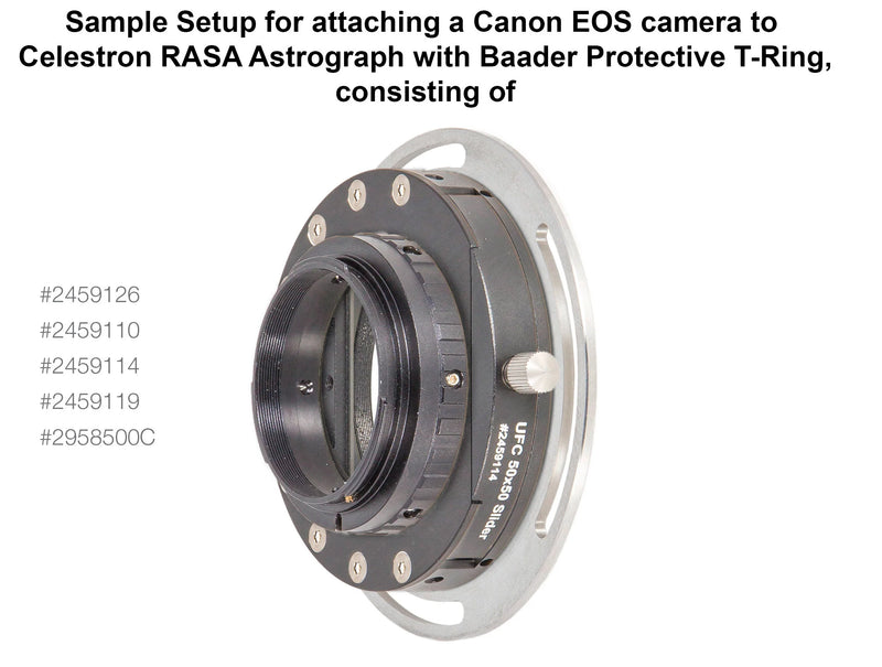 Baader Adaptateur pour télescope RASA 3 mm UFC S70 11" (UFC-RASA11) 