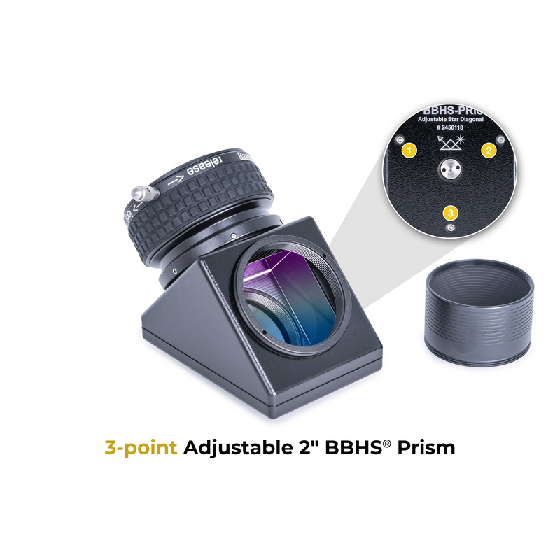 Baader 2“ BBHS® Prism – Adjustable Star Diagonal (2456118) Baader Planetarium