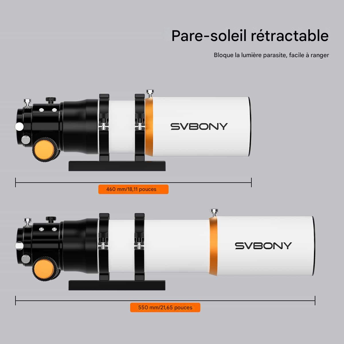SVBONY SV503 70mm f/6.78 Quadruplet ED (F9359E) - Astronomy Plus