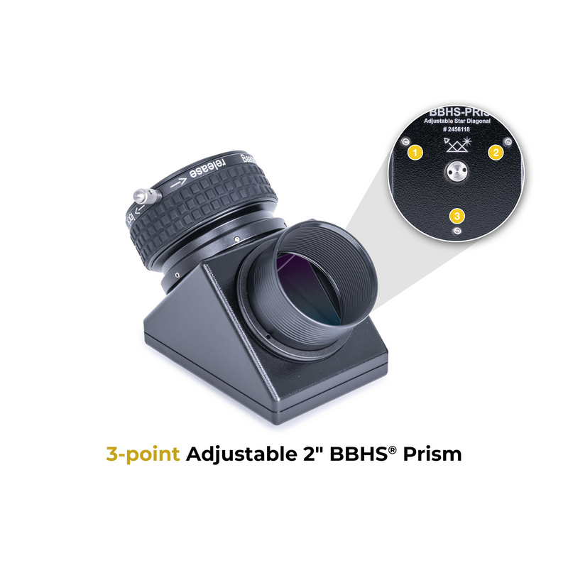 Baader 2“ BBHS® Prism – Adjustable Star Diagonal (2456118) Baader Planetarium