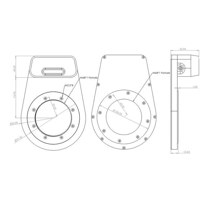 Wanderer Astro WandererRotator Lite V2 (WR2-M68)