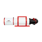 ZWO FF110 APO apochromatic telescope for astrophotography with red mounting rings