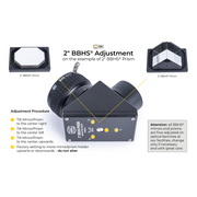 Baader 2“ BBHS® Prism – Adjustable Star Diagonal (2456118) Baader Planetarium