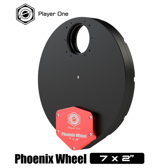 Player One Phoenix Filter Wheel 7×2″ (PW7X2)