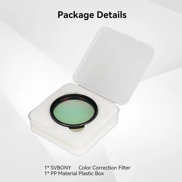 SVBONY Color Correction Filter for Lunar and Planetary Surfaces (W9186A)