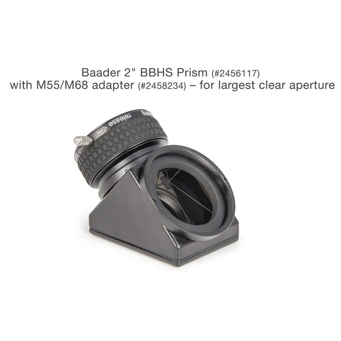 Baader 2" BBHS ® Prism Star Diagonal Prism with 2" ClickLock Clamp (2456117)