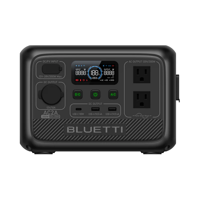 BLUETTI AC2A Portable Power Station | 300W 204Wh (AC2A)