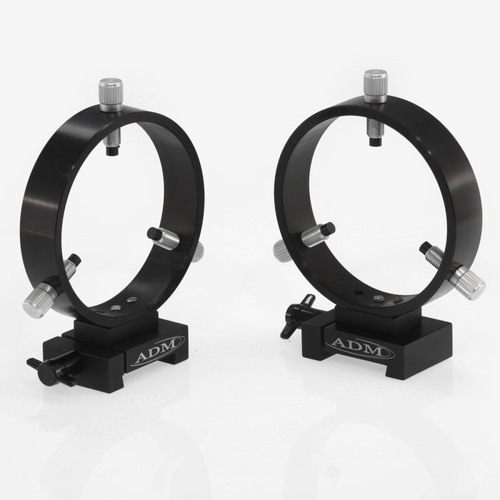 ADM Ensemble d'anneaux réglables 100 mm avec queues d'aronde V Series (VR100)