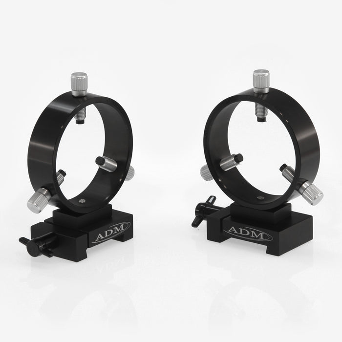 ADM Ensemble d'anneaux réglables 75 mm avec queue d'aronde Série V (VR75)