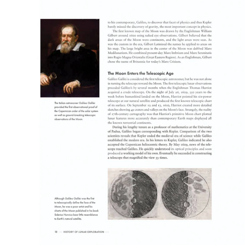 History of Lunar Exploration - (Livre en Anglais)