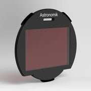 H-alpha clip-in filter for Canon EOS R, used in astrophotography and telescopes