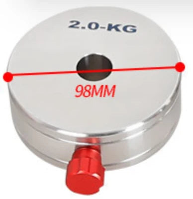 Astronomie Plus Contrepoids en Acier Inoxydable 2KG (TA836)