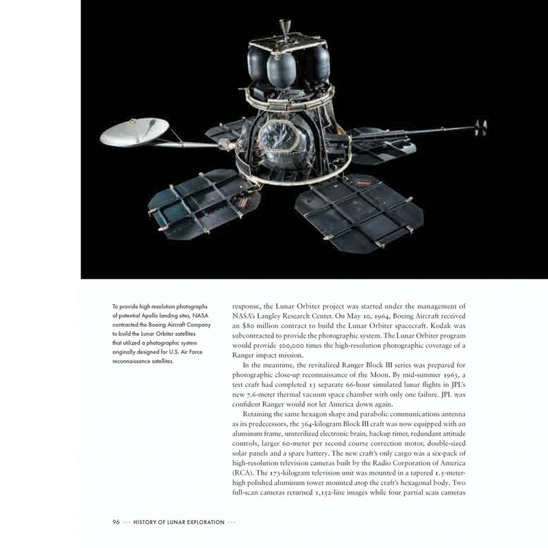 History of Lunar Exploration - (Livre en Anglais)
