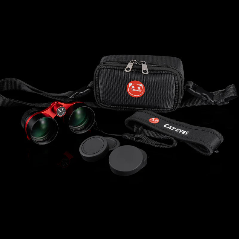 William Optics Cat Eyes Binoculars (B-2X42-RD)