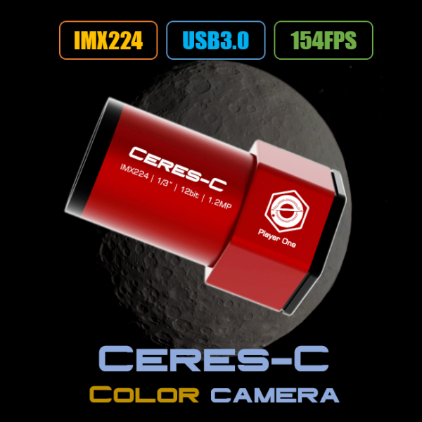 Caméra couleur Player One Ceres-C USB3.0 IMX224 (Ceres-C)