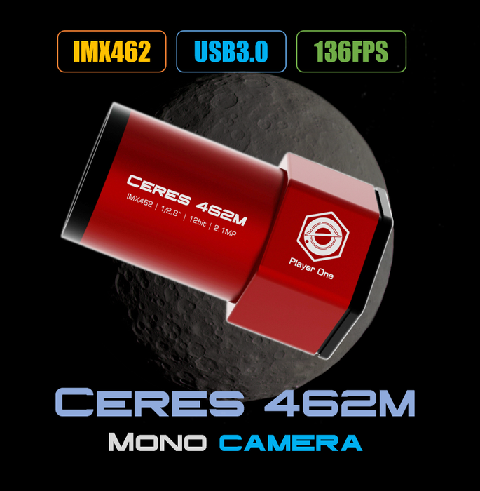 Player One Ceres 462M (IMX462) Mono Camera (Ceres-462M)