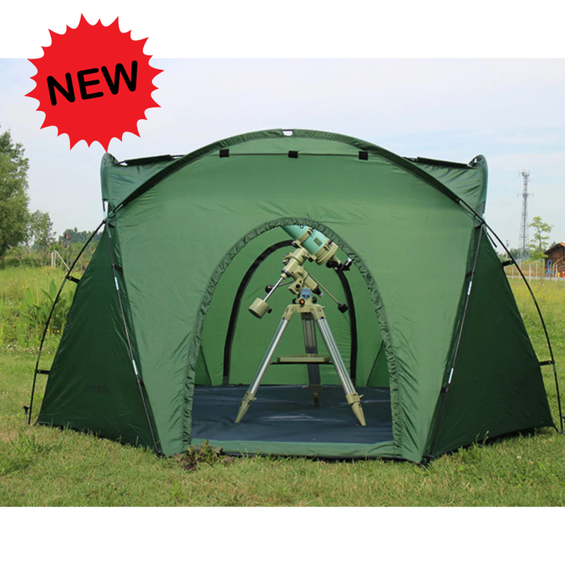 Astronomy Plus Portable Fiberglass Frame Observatory Tent — Astronomy Plus – Telescopes & Astrophotography Canada