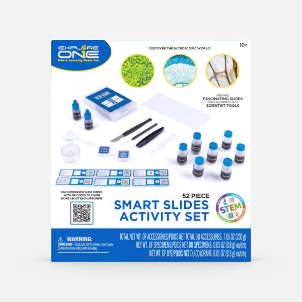 Explore Scientific 52 Piece Smart Slides Activity Set (88-20000)