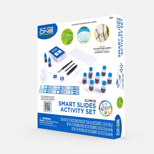 Explore Scientific 52 Piece Smart Slides Activity Set (88-20000)