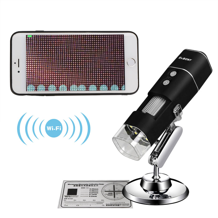 SVBONY 50X-1000X WIFI Digital Microscope (F9371A)