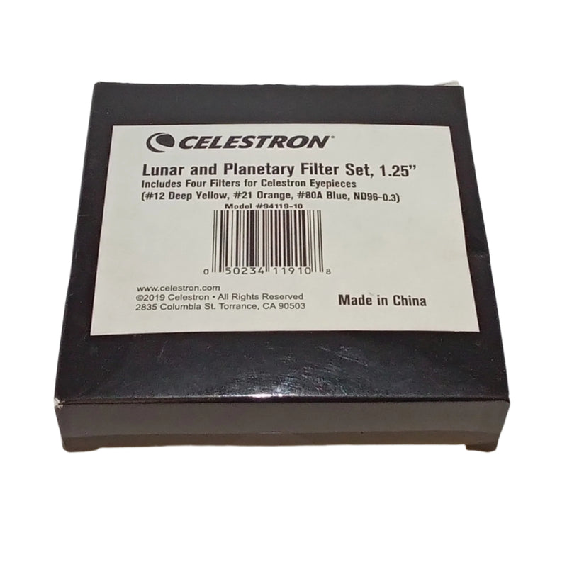Celestron Lunar And Planetary 1.25" Filter Set - USED (94119-10-U)