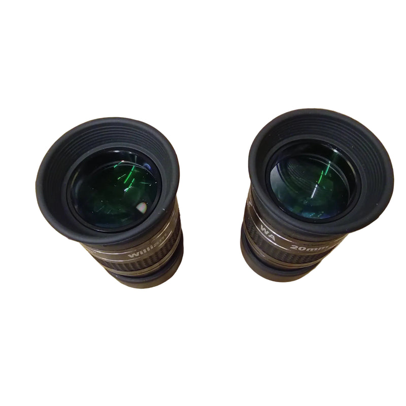 William Optics Pair of 66 Degree 20mm Eyepieces (WA20)